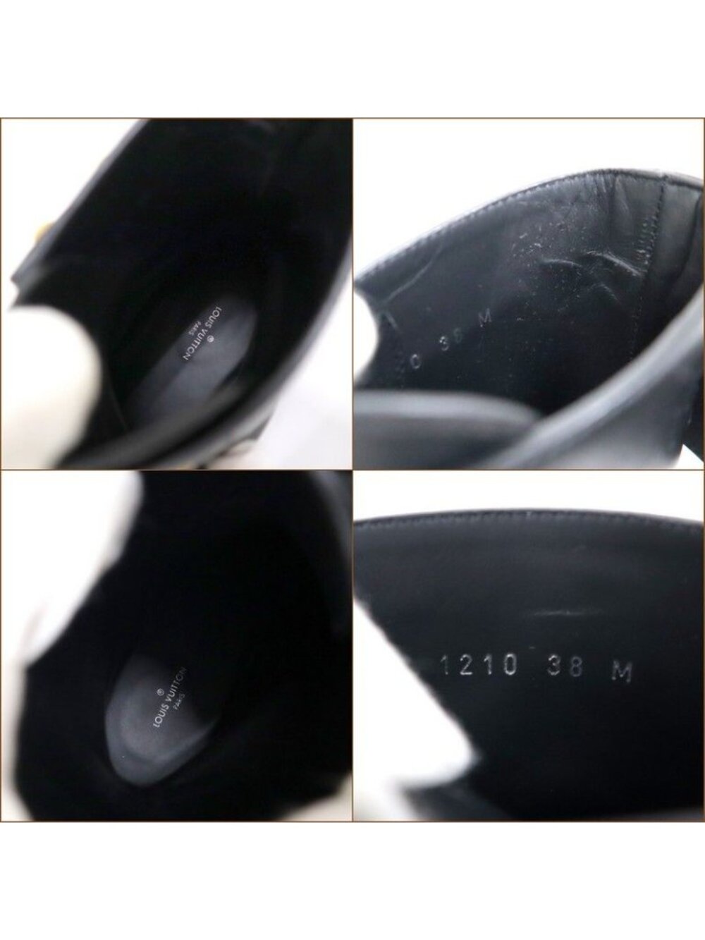 Louis Vuitton Boots Wonderland Leather Black - Picture 6 of 8